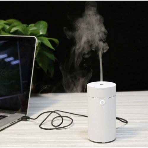 USB 55ML Electric Aroma Essential Oil Aroma Diffuser Potable USB Air Humidifier with Led Light Mist Maker Fogger for Office Car