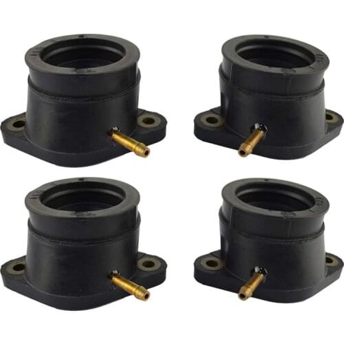 4pcs Motorcycle Carburetor Intake Manifold Pad For Yamaha XJR1200 XJR1200SP XJR1300 FJR1300 XJR1200 SP XJR 1200 1200SP