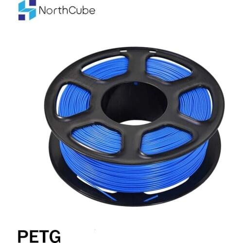 3D Printer Filament PETG 1.75mm 1kg/2.2lbs Plastic PETG Filament Consumables PETG Material for 3D Printer Filamento Blue