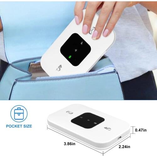 2020 New Huawei E5576-320 Unlocked 4G Router Mobile WIFI Original Cat4 150Mbps Pocket 4G Wi Fi Router Support HiLink And Smart