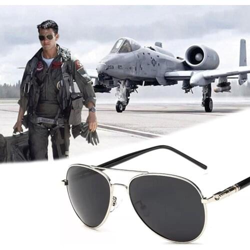 Aviation Metail Frame Quality Oversized Spring Leg Alloy Men Sunglasses Polarized Design Pilot Male Sun Glasses Driving