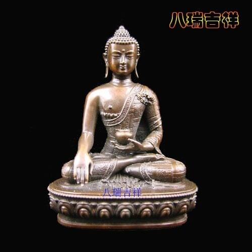 Buddha statue/ Tantric Buddhist /Kumbum monastery in qinghai production/copper small figure of Buddha sakyamuni, 7 cm high