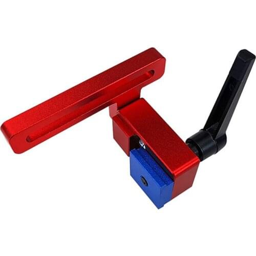 Woodworking T Slot Stopper Miter Alloy Miter Track Stop Block Saw Table Sliding Brackets Chute Limiter Gauge Fence Connector