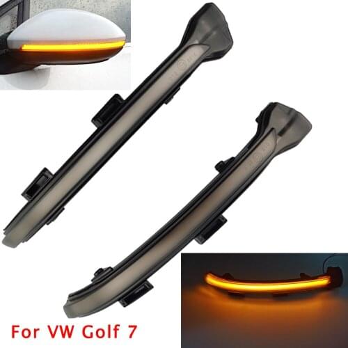 Dynamic Turn Signal Led Rearview Mirror Indicator Light For VW for Volkswagen Golf 7 Jetta MK7 VII MK7 Golf 7.5 GTI R Touran