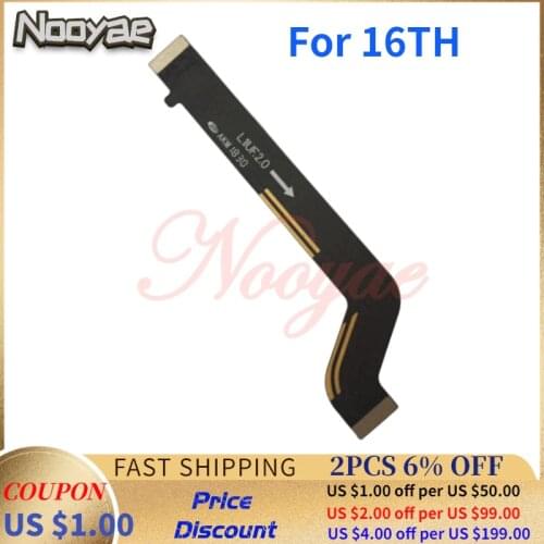 Novaphopat For Meizu 16TH LCD Display Screen Connect MainBoard Motherboard PCB LCD Connector Flex Cable