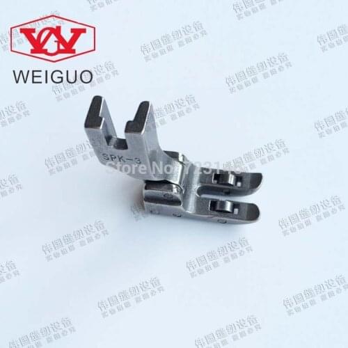 2016 japan INDUSTRIAL SEWING MACHINE ROLLER FOOT High Shank PVC Leather SPK-3 presser foot for juki tylical pfaff siruba brother