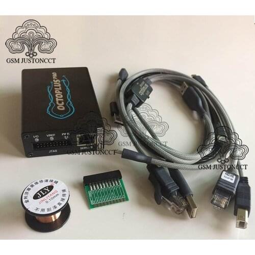 2018 100% Original new Octopus Box / octoplus box tool with 18 Cables for Samsung / Unlock&Flash&Repair Mobile Phone