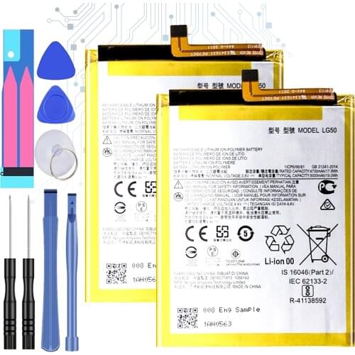 5000mAh Mobile Phone Battery LG50 for Motorola MOTO One Fusion Plus