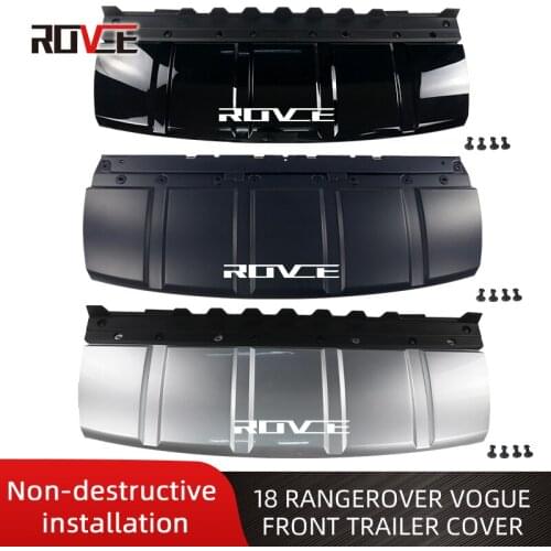 Car Front Bumper Trailer Cover For Land Rover 2018 Range Rover Vogue L405 LR098550 LR117366 Front Bumper Guard Board Plate