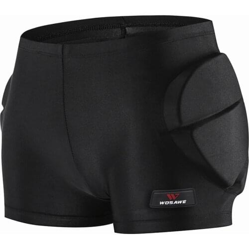 Boys Girls Ski Roller Skating Hockey Riding Cycling Protective Butt Bicycle Shorts Kids EVA Pad Snowboard Hip Protection Shorts