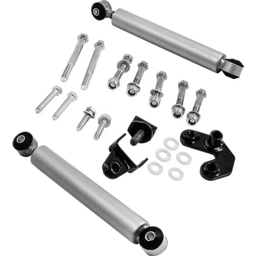 Dual Steering Stabilizer Kit for 1984-2001 Jeep Cherokee XJ Wrangler TJ/LJ 97-06