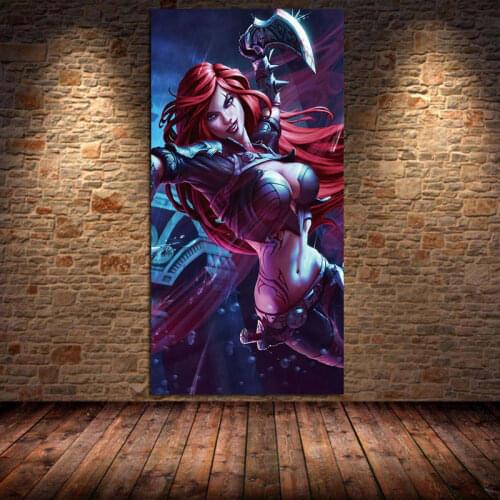 Game League of Legends ink Canvas Painting Posters and Prints Wall Art Picture for Home Decor Childrens Room Cuadros Unframed