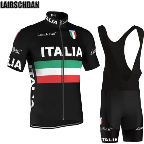 LairschDan pro team Italy cycling jersey set 2021 complete summer cycling clothing men mtb outfit bike clothes wear bicycle suit