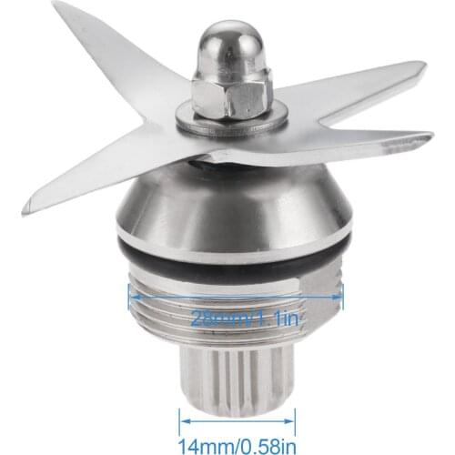 Blender Extractor Blade fit for Vitamix 1002 1230 5006 Ice Blade for Drink Machine Container 64 38 42 Oz Kitchen Juicer Parts