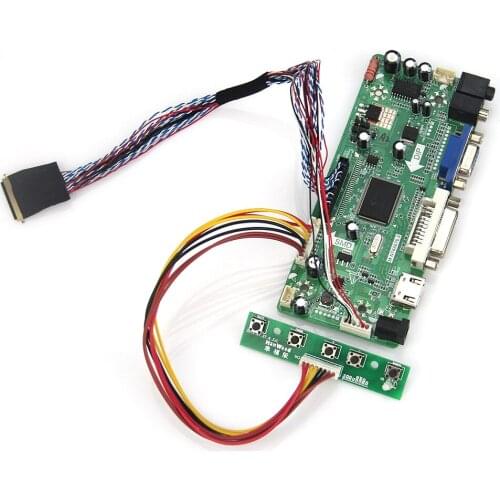 M.NT68676 LCD/LED Controller Driver Board For HV056WX1-100 (HDMI+VGA+DVI+Audio) LVDS Monitor Reuse Laptop 1280*800