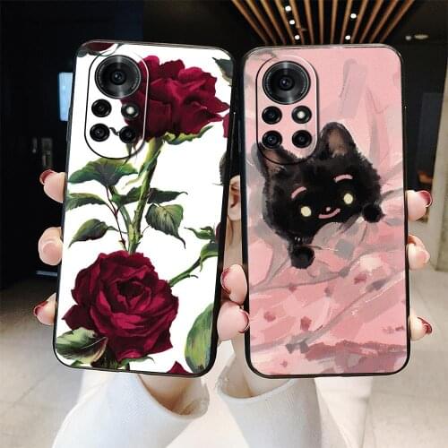 Soft Case For men Phone Case For Huawei Nova8 Pro Cover Beautiful Silicone Fashion Soft Dropshipping