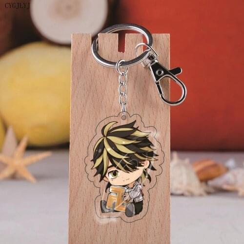 New Tokyo Revengers Anime Cosplay Keychain Manjiro Ken Takemichi Hinata Atsushi Chibi Kawaii Key Chain Jewelry For Kids Gifts