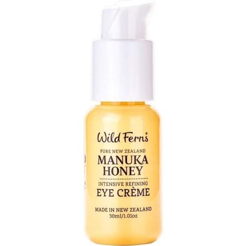 New Zealand Original Parrs Wild Ferns premium certified Manuka Honey Intensive Refining Eye Cream hydrate brighten soothe skin