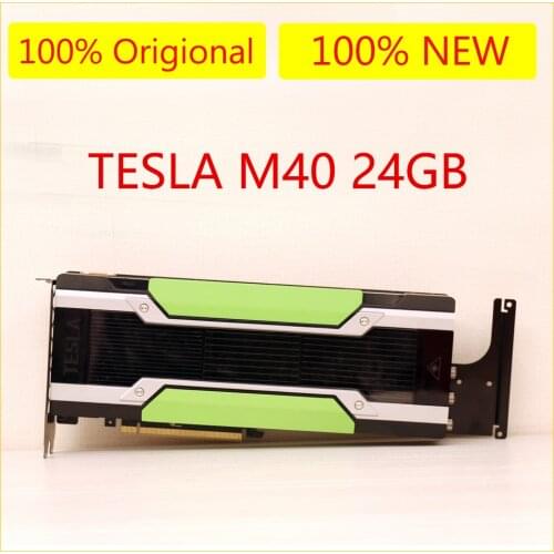 Original New Graphics Card For NVIDIA TESLA M40 24GB GPU P8Y46A 855178-001 900-2G600-0310-030 Computer Video Cards