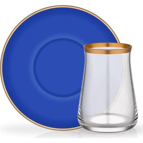 Field Glass Tarabya Tea Set 6 pieces Cobalt