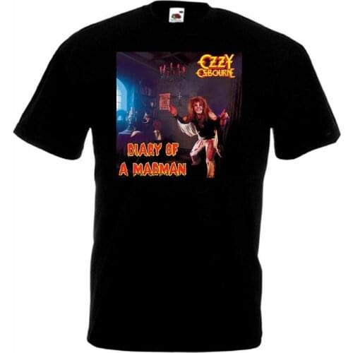 Ozzy Osbourne Diary of a Madman T-shirt poster black poster all sizes S...5XL