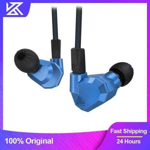 KZ ZS5 Wired Earphones Hybrid Technology 2BA+2DD HiFi DJ Music Earbuds In Ear Headset Noise Isolating Sport Game Headphones