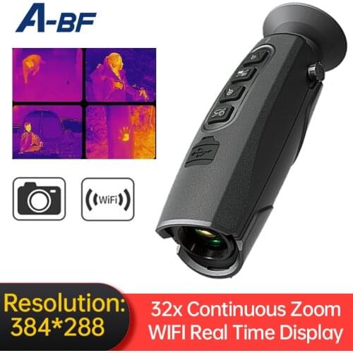 A-BF Outdoor Hunting Infrared Thermal Imager Night Vision Telescope Thermal Imaging Camera Monocular Sight Thermal Camera Hunt