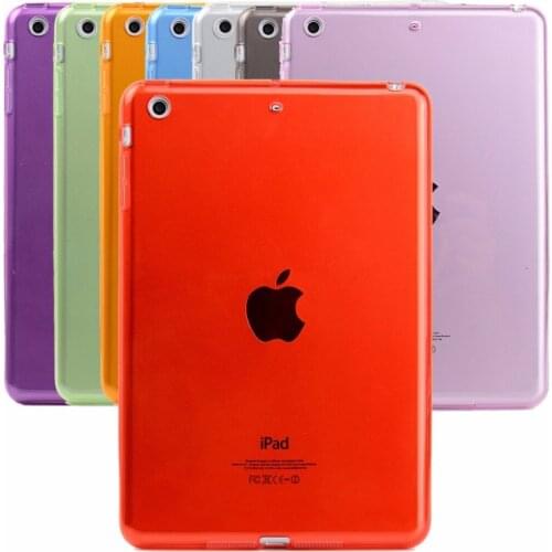 Ultra-thin Crystal Soft TPU Transparent Silicone Clear Tablet Case Cover For ipad 2/3/4 9.7"INCH PC