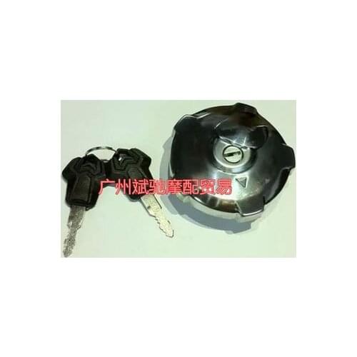 Motorcycle Gas Fuel Tank Cap Cover Lock with Keys for honda CG125