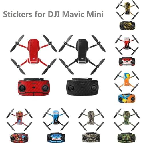 Protective Film PVC Stickers Waterproof Scratch-proof Decals Full Cover Skin Accessories for dji Mavic Mini