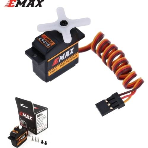 EMAX ES09A Servo (Dual-Bearing) Specific Swash Servo For Trex 450 Rc Helicopters Rc Drone