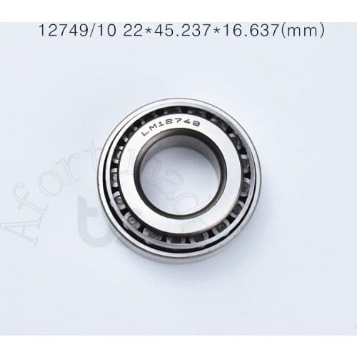 12749 22*45.237*16.637mm free shipping bearings LM12749/10 Tapered roller bearing LM12749/LM12710 Special bearing for automobile