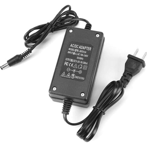 48W 2A 1-24V Adjustable Power Adapter Motor Speed Control Parts US Plug Multifunction AC/DC Adapter for Electric Equipment