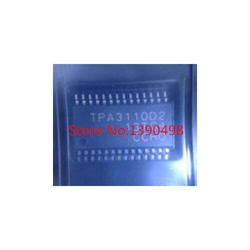 Free Shipping 50pcs/lot TPA3110D2 TPA3110 TSSOP28 100% NEW