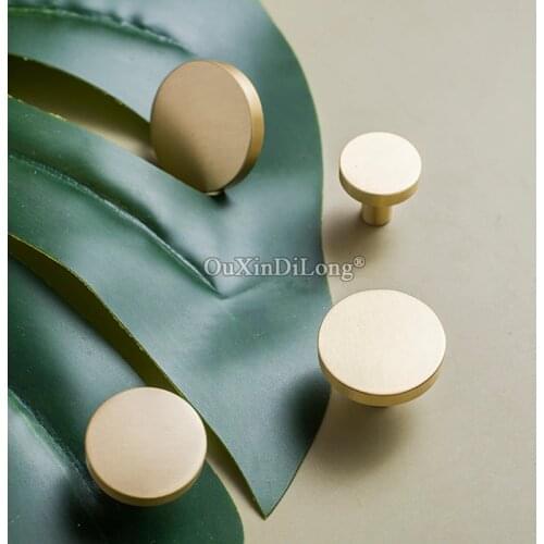 Brand New 2PCS Pure Brass European Furniture Handles Drawer Pulls Cupboard Wardrobe Kitchen TV Wine Cabinet Pulls Handles& Knobs