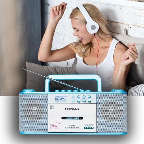 Portable Digital Cassette Player Radio Tape Recorder Repeater Built-in Speaker for Elderly,Kids,Student Learn,Teach,Listen Music