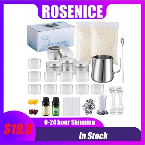 1 Set Candle Making Supplies DIY Candle Making Kit Beeswax Arts and Crafts Scented Family Birthday Candle Party