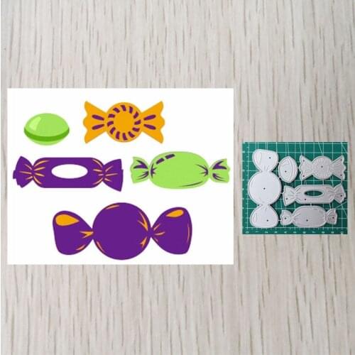 New Halloween Cutting Embossing Die Candy Die Cut In Scrapbooking Die Cutting Embossing