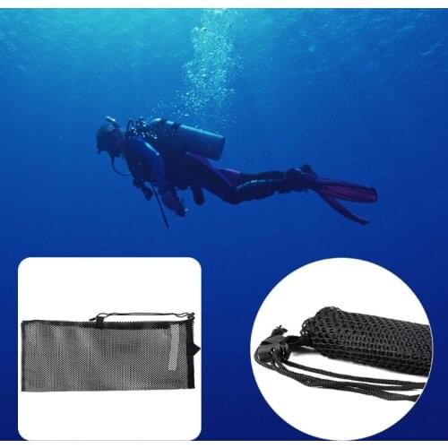 Swimming Dive Mesh Bags Fast Drying Dive Swimming Storage Mesh Bag Scuba Snorkel Gear Goggles Handbag dropshipping