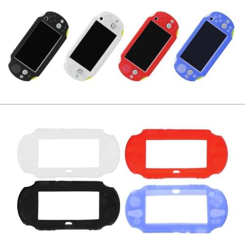 Silicone Rubber Soft Protective Case Cover for Sony PlayStation PS Vita 2000