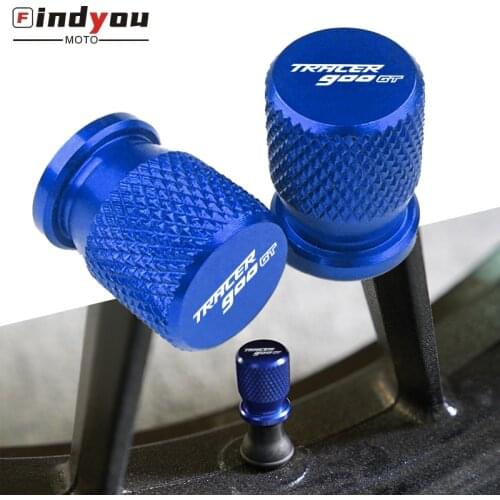 For YAMAHA TRACER 900 GT TRACER 900/GT Motorcycle CNC Aluminum Accessorie Wheel Tire Valve Air port Stem Caps CNC Airtight Cover
