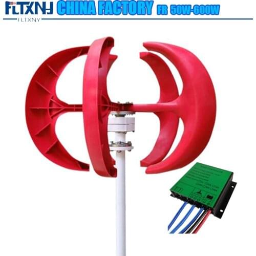 FLTXNY POWER vertical wind turbine 400W 12V24V permanent magnet generator three phase with controller