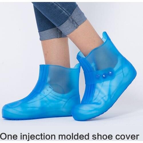 New water Rain Covers shoes men and women rainproof non-slip thickening rain boots waterproof rainy womens shoes set sale