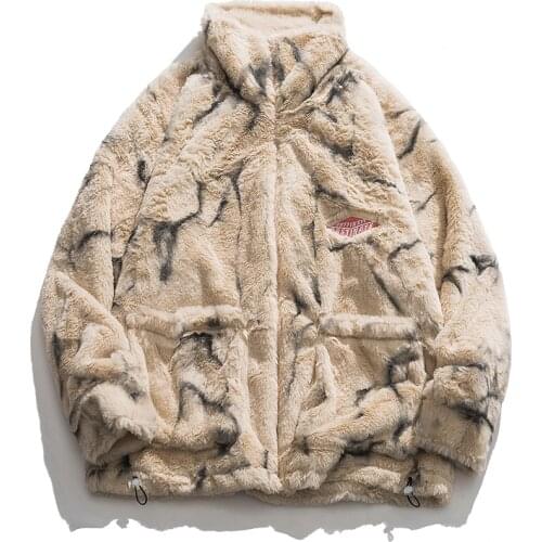 Women Oversize Faux Fur Jacket Parkas Jacket Winter Fashion Warm Coat Casual Outwear Streetwear Faux Fur Coat Womens Clothing