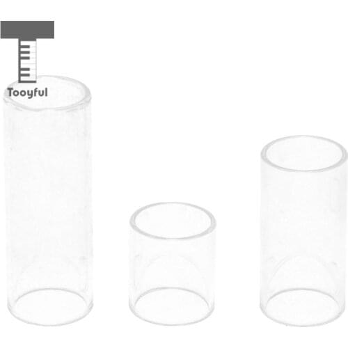 1 Set 28/50/69mm String Finger Slide Glass Bottle Neck for Guitar Replacement Parts