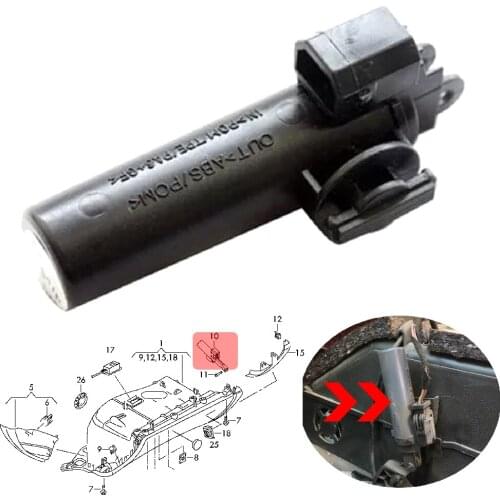 1x Golve Box Compartment Lid Light And Stopper Damper Brake Element Switch Fit For Audi A3 A4 A5 S3 S4 S5 Q5 RS5 LHD Accessories