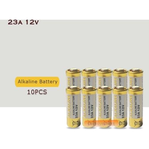 10pcs/Lot Small Battery 23A 12V 21/23 A23 E23A MN21 MS21 V23GA L1028 Alkaline Dry Battery