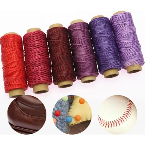 50m/Roll 150D Flat Wax Line DIY Handmade Leather Sewing Wax Thread Sewing Thread DIY Craft Tool Sewing Threads Sewing Craft Tool