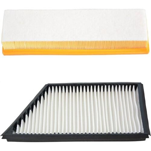 Car Engine Air Filter Cabin Filter For Peugeot 206 207 Cross Citroen C2 Cross 1444G9 6447.AZ