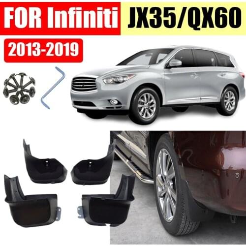 Mud flaps FOR infiniti JX35 QX60 car accessories splash guards car-fenders mud splash mudguard 2011-2019